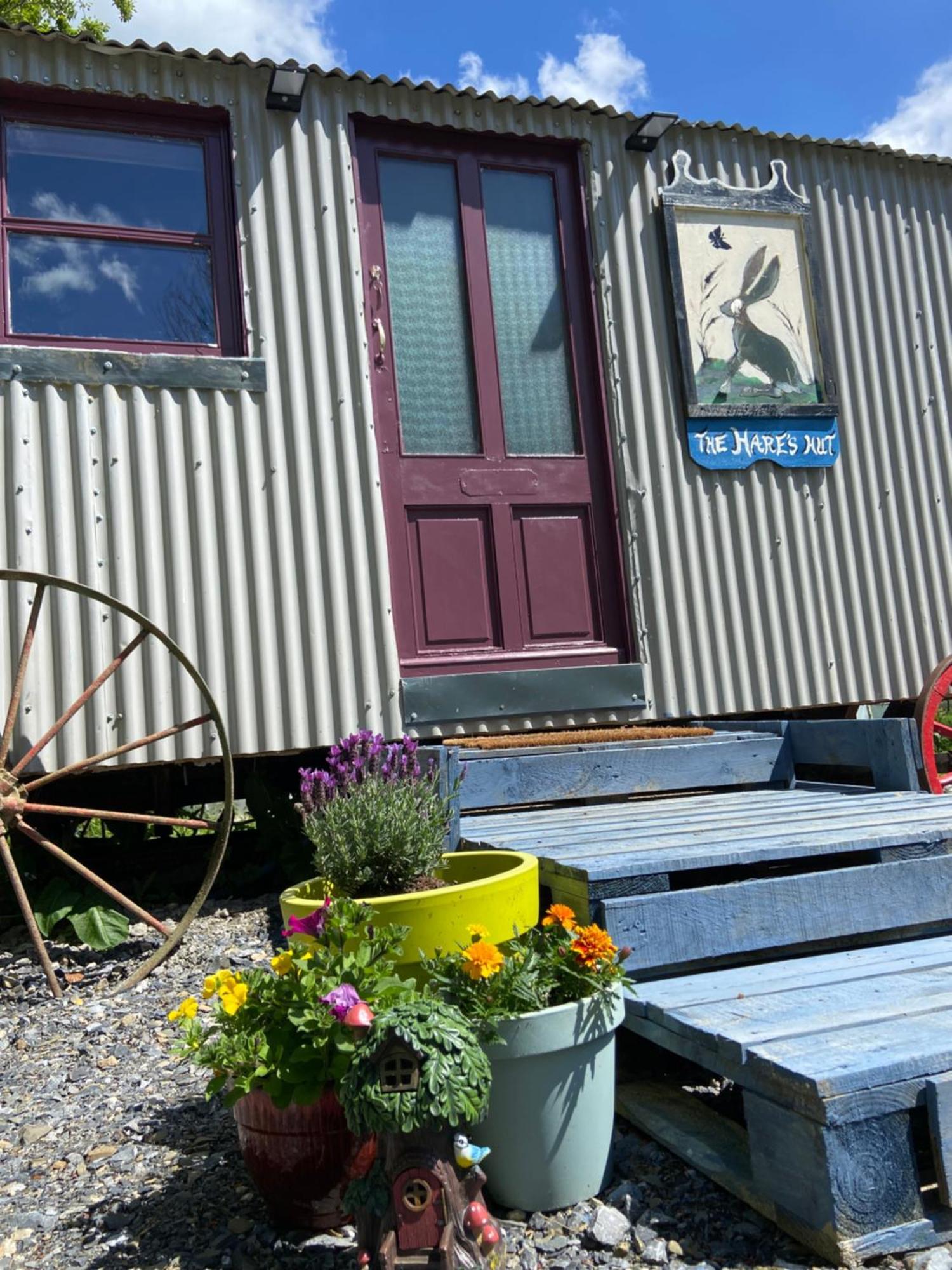 The Hares Hut At Carrigeen Glamping Kilkenny Eksteriør bilde